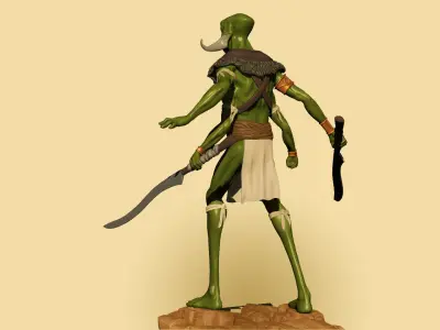 Jeddak Of Thark 3D print model