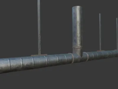 pbr Air Vent Collection Low-poly 3D model