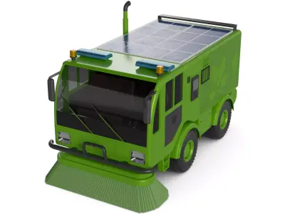 Street Sweeper 3D model