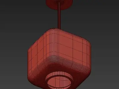 Mitzi Jenny 6 12 Wide Aged Brass Mini Pendant 3D model