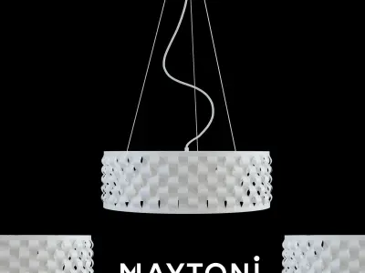Pendant Delicate MOD196-PL-04-W Maytoni Modern Free 3D model