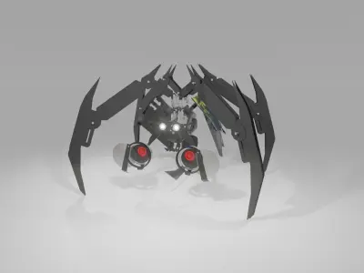 Smart-Tron SmartPhone Transformers Low-poly 3D model