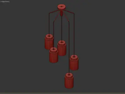ALBARIZA Suspension lamp 3D model