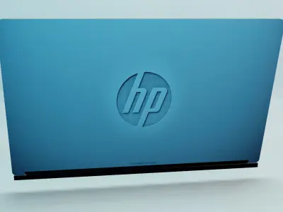  Laptop HP 3D model