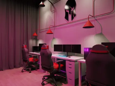 Gaming Room  3D model