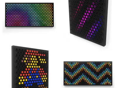 Everbright Interactive wall 3D model