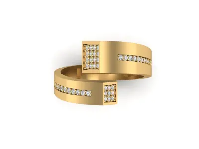Jewelry ring 208 3D print model