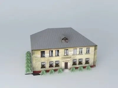 Riga Ieriku street 19 Free 3D model