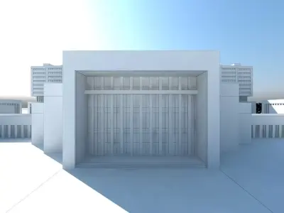 School - University Concept 3D model