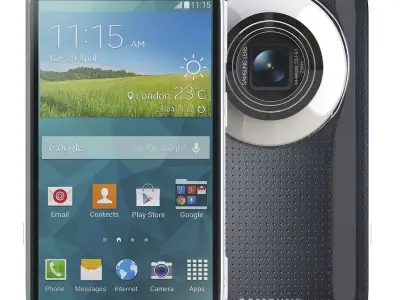 Samsung Galaxy K Zoom black 3D model