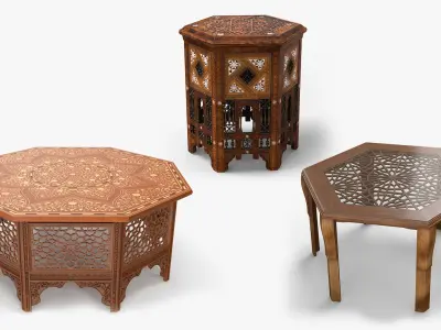  Oriental Wooden Tables Collection 