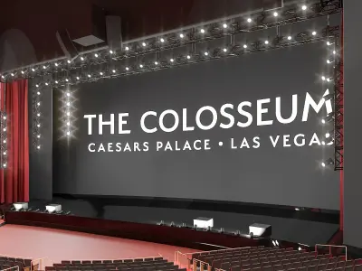  Colosseum at Caesars Palace Las Vegas Interior 