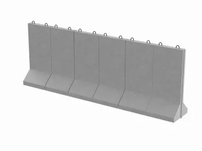 Concrete Wall Panel 3D model