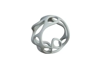 SciFi Cube Object No 28155 Low Poly Shape Texture