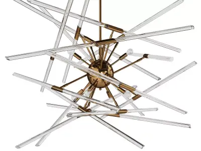 Aidan Gray Solitude Chandelier Low-poly 3D model