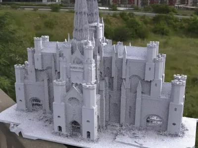 Victorian architecture 5  3D model