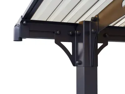 Carport Arcadia Alpine 3D model