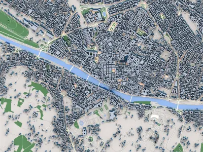 Florence City Italy 3D model