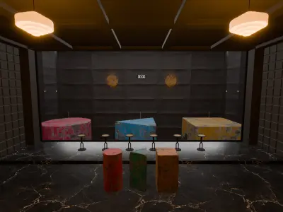 Squid Game Sky Map Season 3 3D model