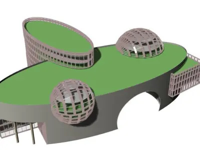 HiTech Rearch and Development Center CM04 3D model
