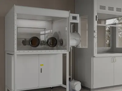 Laboratory University 3D model