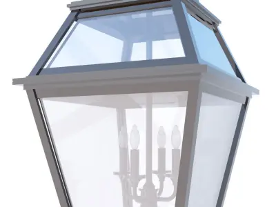 pendant lamp Luster box ravens by lake design 3D model