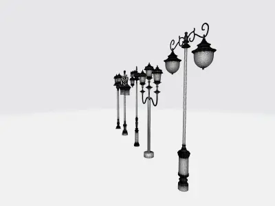 Classic Lantern 3D Model - Vintage Lighting Design 3D print model