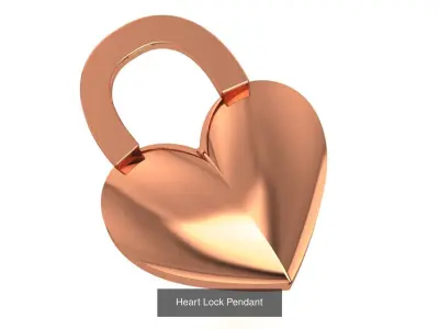 17 Ultra Small Light Weight Charm Pendant 3dm stl renders 3D Model Pack