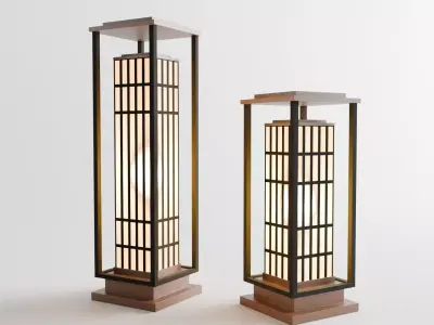 China Lamp 3D model