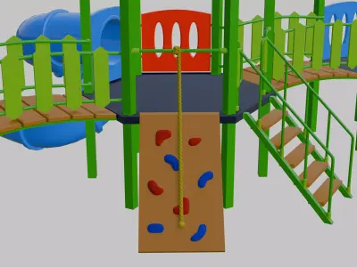 Playground 3D model get