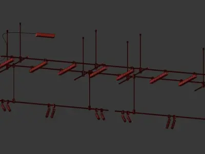 Track light 3 in 1 by Forstlight 3D model