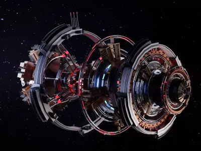 Alien Spaceship 3D model