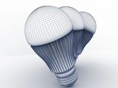 LED lights 3D model