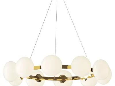 CB2 Curie Chandelier 3D model