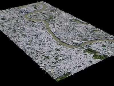 London - England 3D model