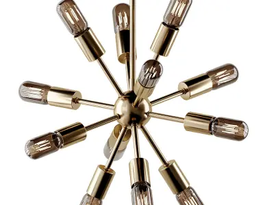 DELPHINE CHANDELIER By Elk Lighting 3D model