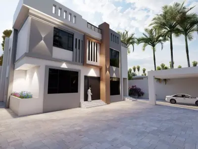HOUSE exterior design 3D model purchase
