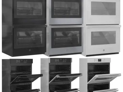 GE Appliance Collection Set 02 3D model