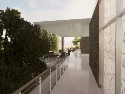 Revit Community center 2020 3D model