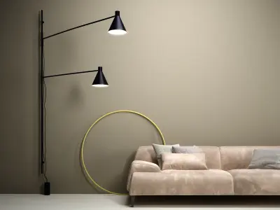 Nota Wall Lamp 3D model