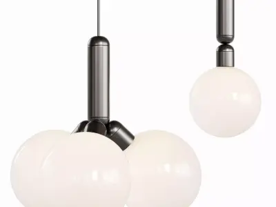 Chandelier Orb lamp BoConcept 3D model