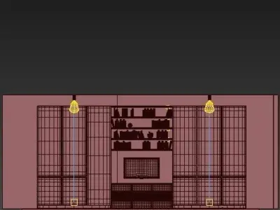 chest of drawers 45 3D model