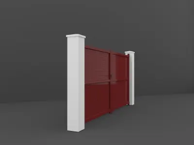 Outdoor Gate 3D model