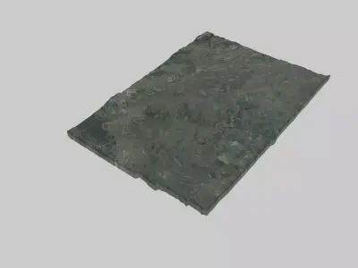 Dnipropetrovsk City Low-poly 3D model