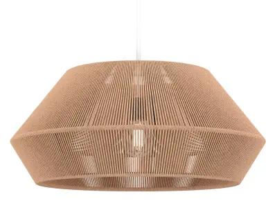 Bowie 2 Light Squat Pendant 3D model