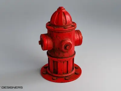 City Kitbash Vol1 - City Props Low-poly 3D model