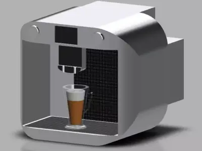 coffee maker 3D model