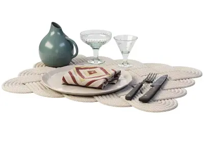 Tableware Set 3D model