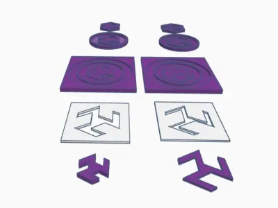 Anthakarana sacre geometry kit 3D print model