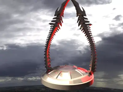 Dark ages Arch 1  3D model